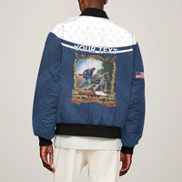 Personalized 22nd United States Colored Troops Sleeve Zip Bomber Jacket E Pluribus Unum - Wonder Print Shop