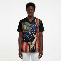 3rd United States Colored Troops Scrub Top Flag of Freedom - Wonder Print Shop