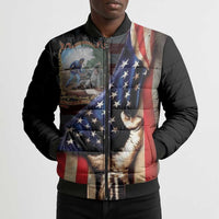 22nd United States Colored Troops Bomber Puffer Jacket Flag of Freedom - Wonder Print Shop