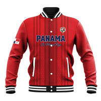 Custom Panama Football 2026 Baseball Jacket La Marea Roja Rising