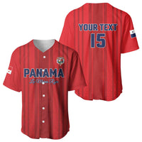Custom Panama Football 2026 Baseball Jersey La Marea Roja Rising