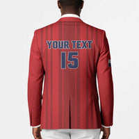Custom Panama Football 2026 Blazer La Marea Roja Rising