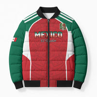 Custom Mexico Football 2026 Bomber Puffer Jacket Viva El Tri