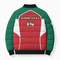 Custom Mexico Football 2026 Bomber Puffer Jacket Viva El Tri
