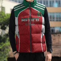 Custom Mexico Football 2026 Sleeveless Puffer Jacket Viva El Tri