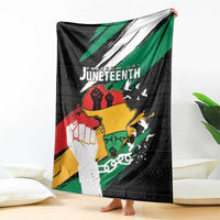 Nigeria Juneteenth Blanket Africa Map - Happy Freedom Day