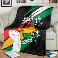 Nigeria Juneteenth Blanket Africa Map - Happy Freedom Day