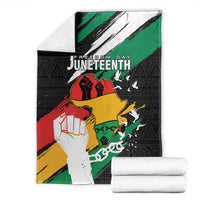 Nigeria Juneteenth Blanket Africa Map - Happy Freedom Day