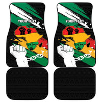 Nigeria Juneteenth Car Mats Africa Map - Happy Freedom Day