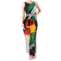 Personalised Nigeria Juneteenth Family Matching Tank Maxi Dress and Hawaiian Shirt Africa Map - Happy Freedom Day