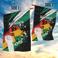 Nigeria Juneteenth Garden Flag Africa Map - Happy Freedom Day