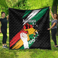 Nigeria Juneteenth Quilt Africa Map - Happy Freedom Day