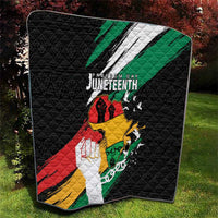 Nigeria Juneteenth Quilt Africa Map - Happy Freedom Day