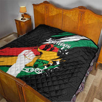 Nigeria Juneteenth Quilt Africa Map - Happy Freedom Day