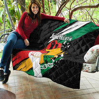 Nigeria Juneteenth Quilt Africa Map - Happy Freedom Day