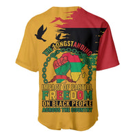 Juneteenth African American Baseball Jersey Free-ish Since 1865