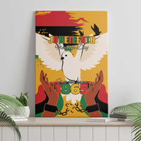Juneteenth African American Canvas Wall Art Free-ish Since 1865