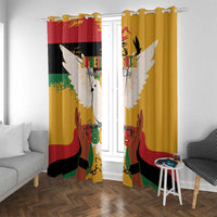 Juneteenth African American Window Curtain Free-ish Since 1865