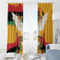Juneteenth African American Window Curtain Free-ish Since 1865