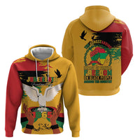 Juneteenth African American Zip Hoodie Free-ish Since 1865
