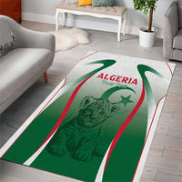 Algeria Rugby Custom Area Rug Go Lion Cubs