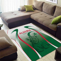 Algeria Rugby Custom Area Rug Go Lion Cubs