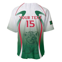 Algeria Rugby Custom Baseball Jersey Go Lion Cubs