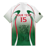 Algeria Rugby Custom Family Matching Mermaid Dress and Hawaiian Shirt Go Lion Cubs