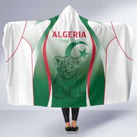 Algeria Rugby Custom Hooded Blanket Go Lion Cubs