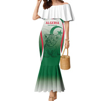 Algeria Rugby Custom Mermaid Dress Go Lion Cubs