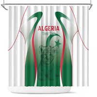 Algeria Rugby Custom Shower Curtain Go Lion Cubs