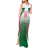 Algeria Rugby Custom Tank Maxi Dress Go Lion Cubs