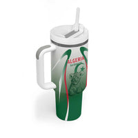 Algeria Rugby Custom Tumbler With Handle Go Lion Cubs