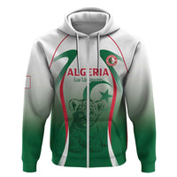 Algeria Rugby Custom Zip Hoodie Go Lion Cubs