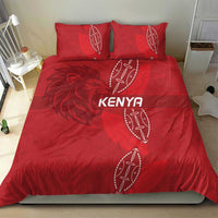 Kenya Rugby Bedding Set Go Champions Simbas - Red Color