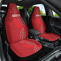 Kenya Rugby Car Seat Cover Go Champions Simbas - Red Color