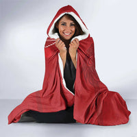 Kenya Rugby Hooded Blanket Go Champions Simbas - Red Color