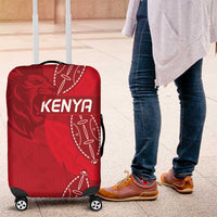 Kenya Rugby Luggage Cover Go Champions Simbas - Red Color