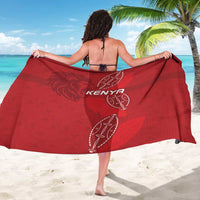 Kenya Rugby Sarong Go Champions Simbas - Red Color