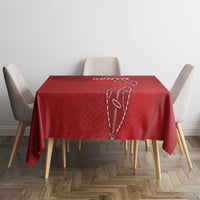Kenya Rugby Tablecloth Go Champions Simbas - Red Color