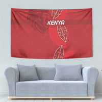 Kenya Rugby Tapestry Go Champions Simbas - Red Color