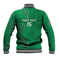 Kenya Rugby Custom Baseball Jacket Go Champions Simbas - Green Color