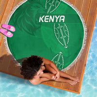 Kenya Rugby Beach Blanket Go Champions Simbas - Green Color