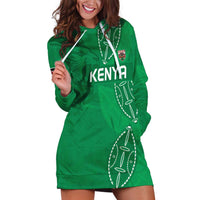 Kenya Rugby Custom Hoodie Dress Go Champions Simbas - Green Color