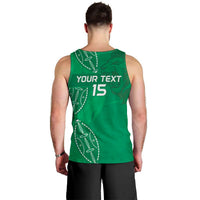 Kenya Rugby Custom Men Tank Top Go Champions Simbas - Green Color