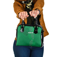 Kenya Rugby Shoulder Handbag Go Champions Simbas - Green Color