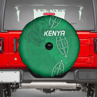 Kenya Rugby Spare Tire Cover Go Champions Simbas - Green Color