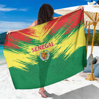 Senegal Rugby Sarong Lion With Coat Of Arms - African Pattern