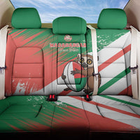 Madagascar Rugby Custom Back Car Seat Cover Go Les Makis - Wonder Print Shop