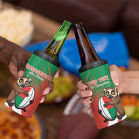Madagascar Rugby Custom 4 in 1 Can Cooler Tumbler Go Les Makis - Wonder Print Shop